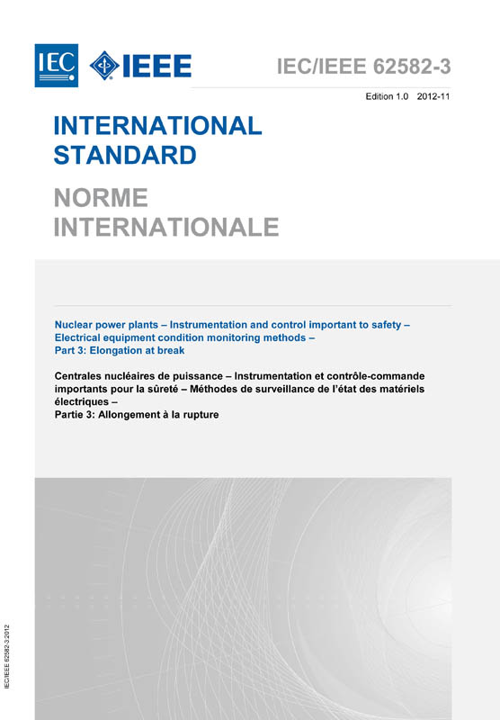 Cover IEC/IEEE 62582-3:2012